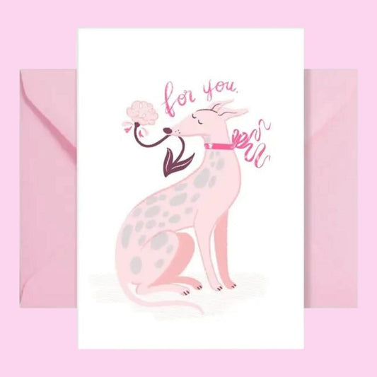 For You A6 Card - Bryony Moss Illustration
