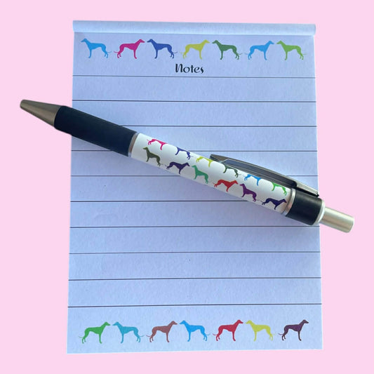 Greyhound Pen & Notepad Set