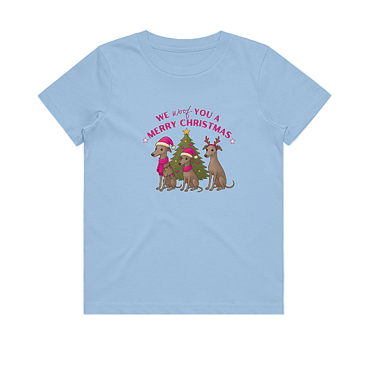 Babies Tee We Woof You A Merry Christmas