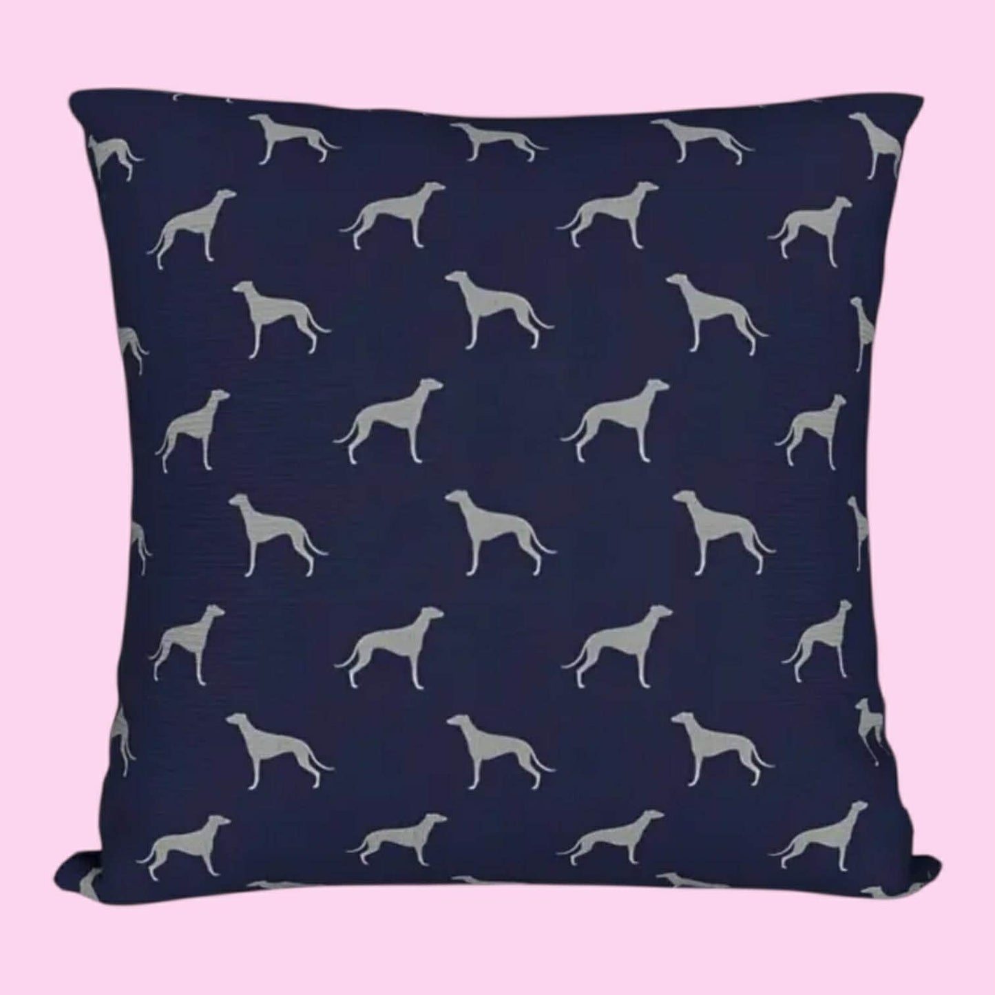 Greyhound Silhouette Cushion Cover