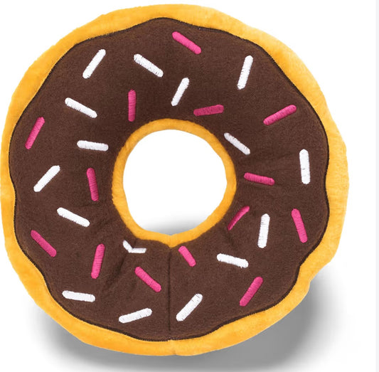 Zippy Paws Chocolate Donut Toy