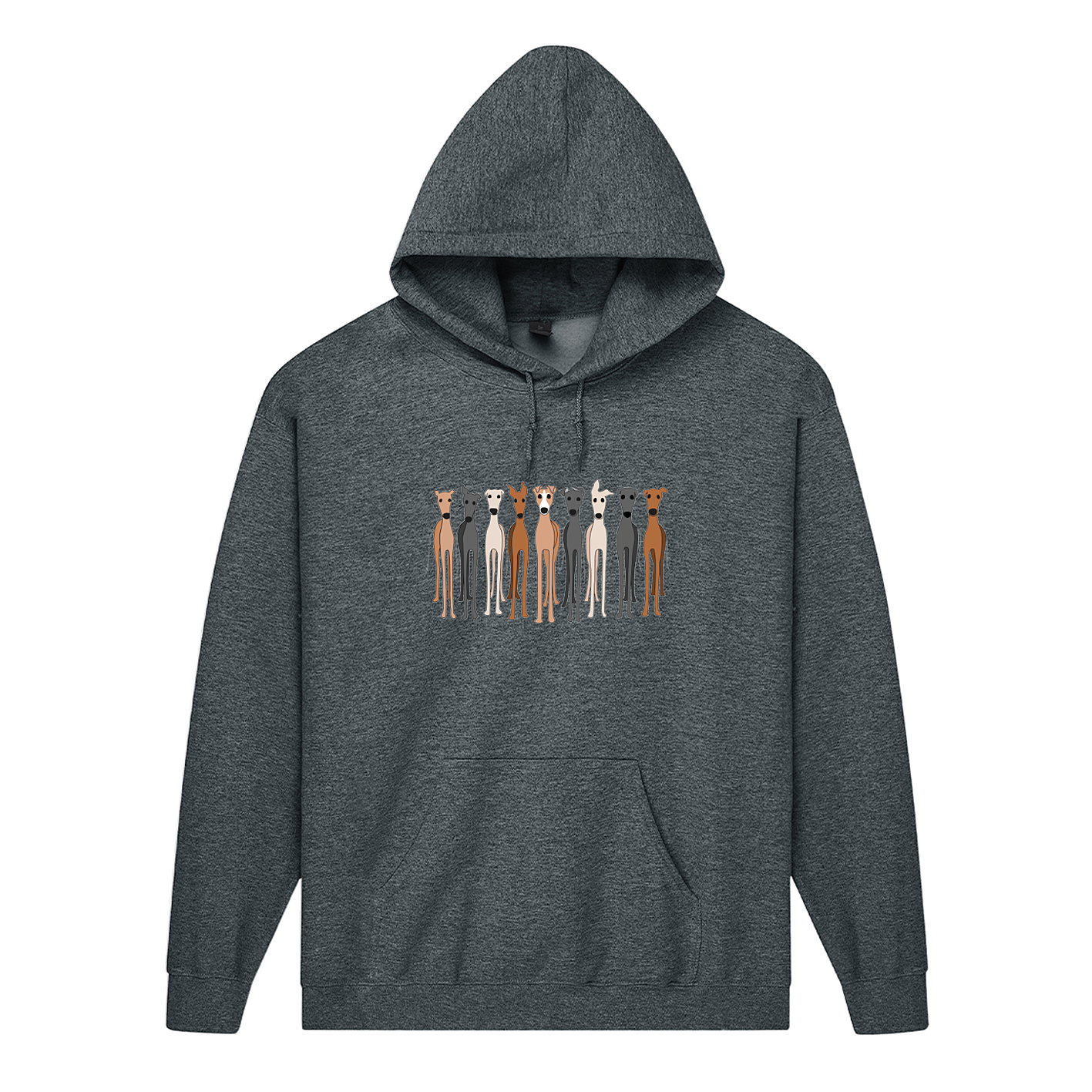 Essential Hood Cute Greys, Greyhound Hoodie