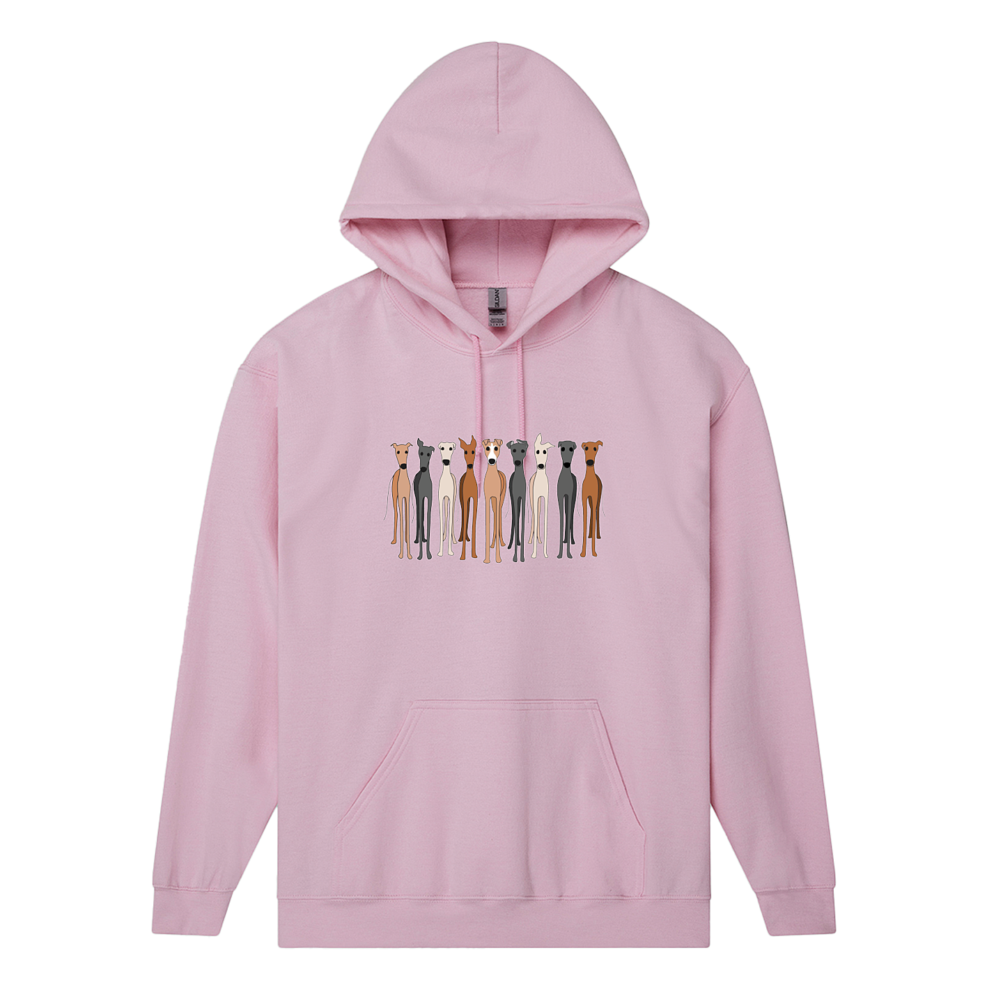 Essential Hood Cute Greys, Greyhound Hoodie