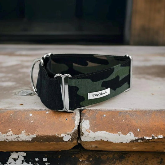 Camo Black | Martingale Collar
