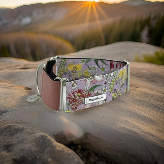 Gumnut Babies Pink Martingale Collar