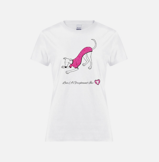 Let's Play Greyhound Ladies T-Shirt