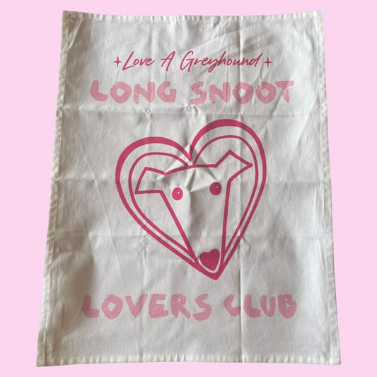 Tea Towel Long Snoot Lovers Club