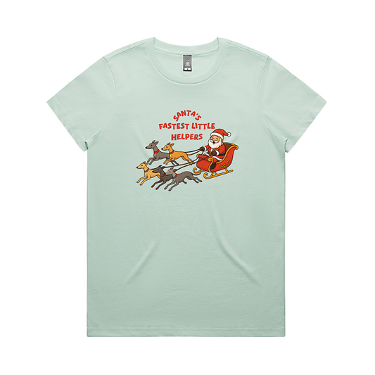 AS Colour Maple Ladies Santa's Fastest Little Helpers