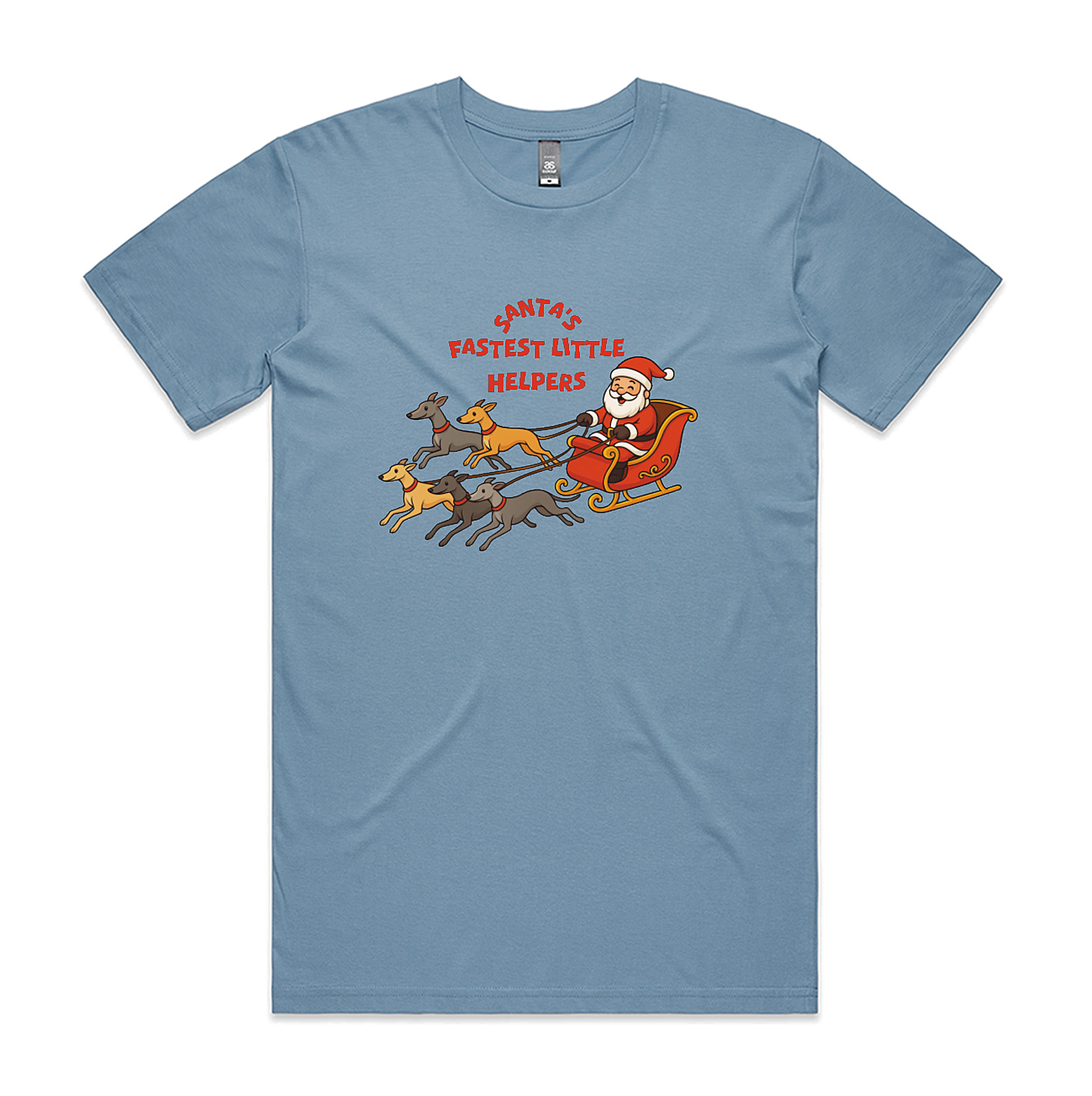 Men's Staple Tee Too Santa's Fastest Little Helpers
