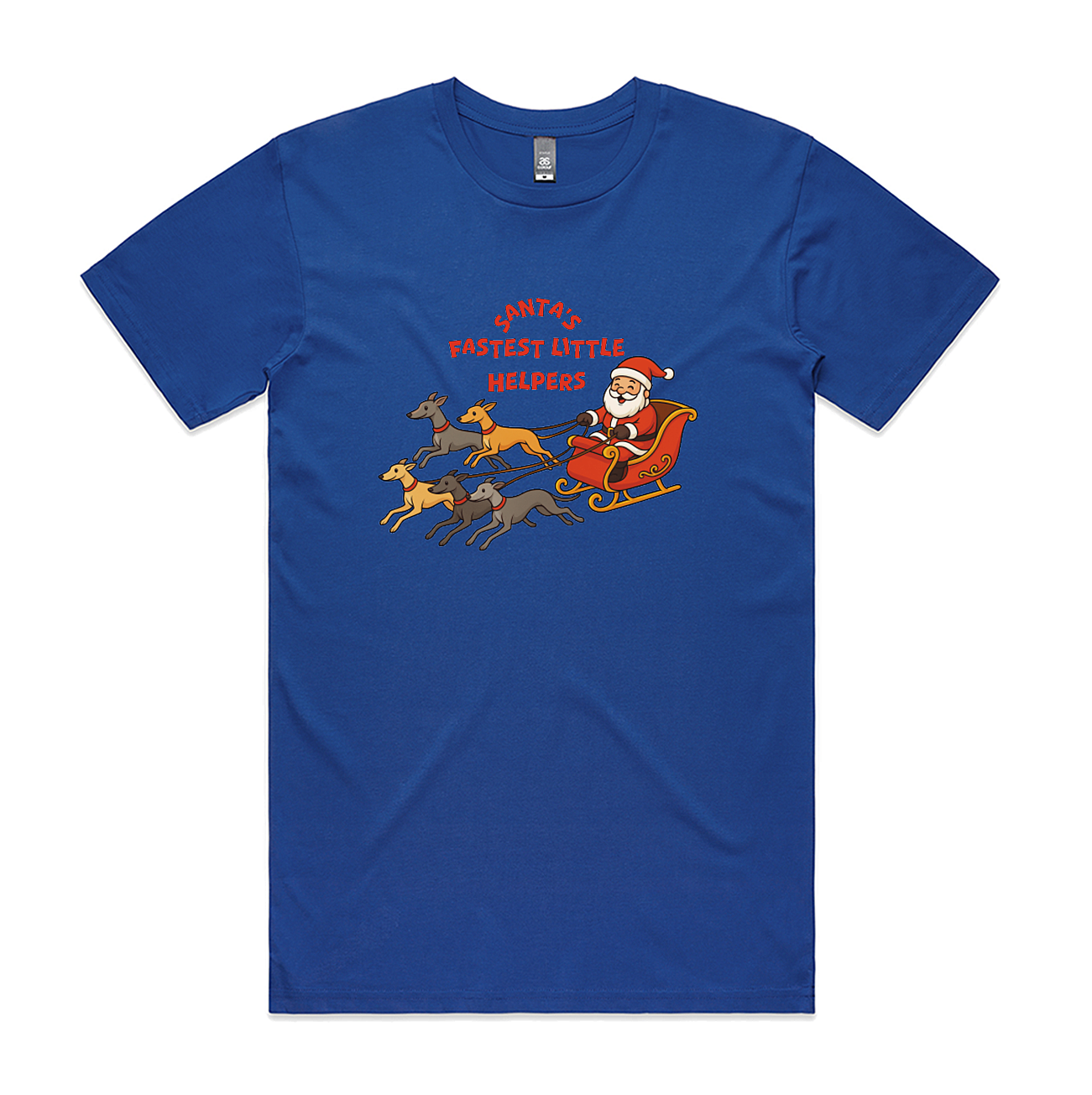 Men's Staple Tee Too Santa's Fastest Little Helpers