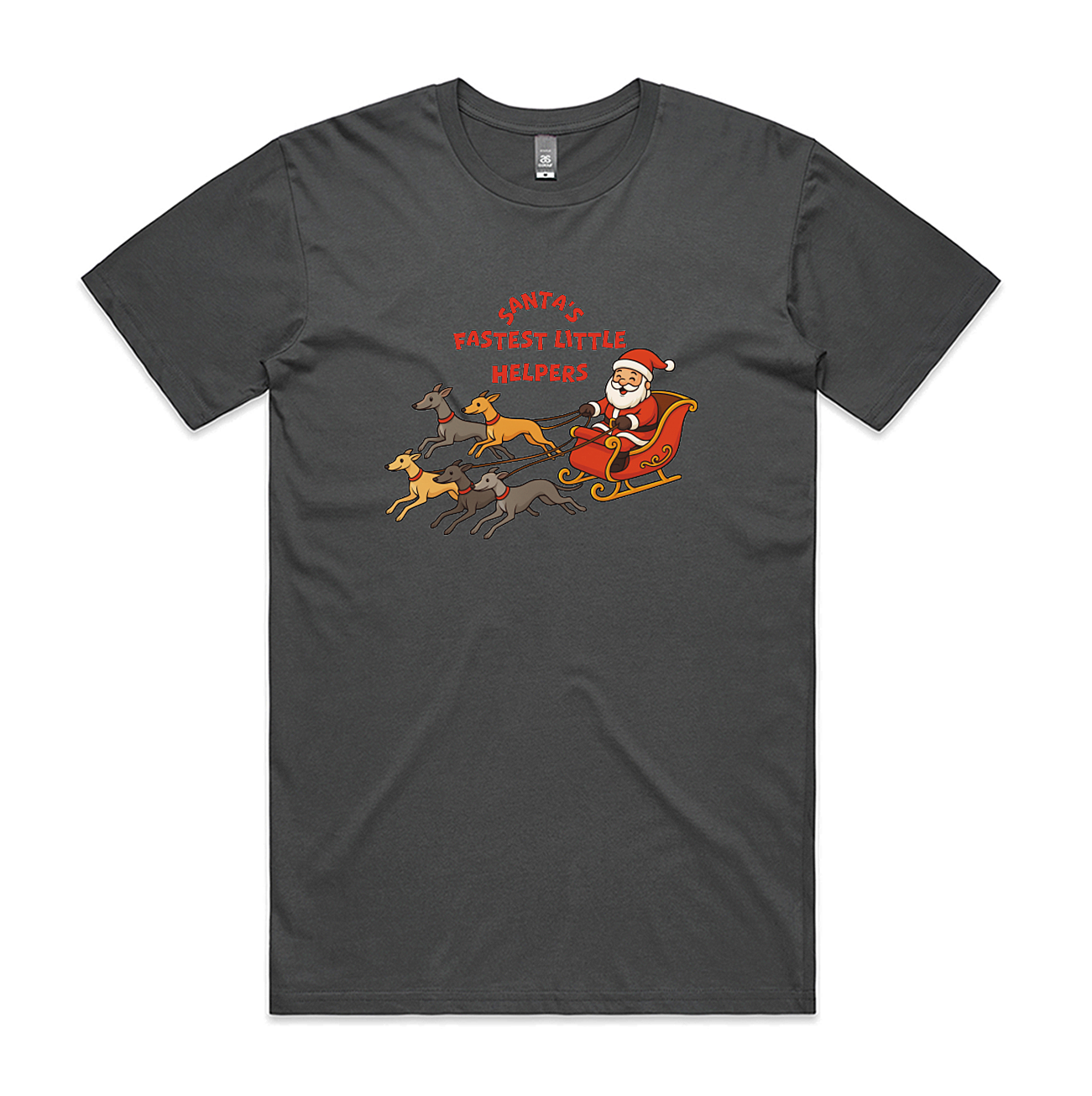 Men's Staple Tee Too Santa's Fastest Little Helpers