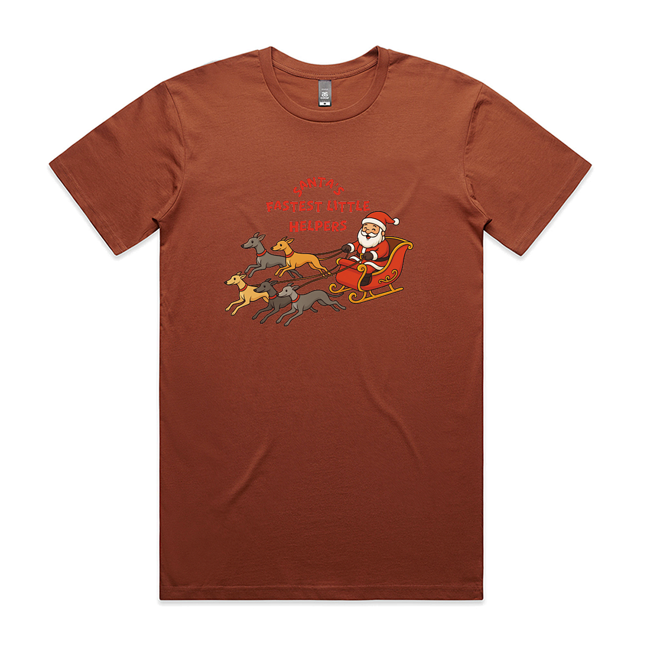 Men's Staple Tee Too Santa's Fastest Little Helpers