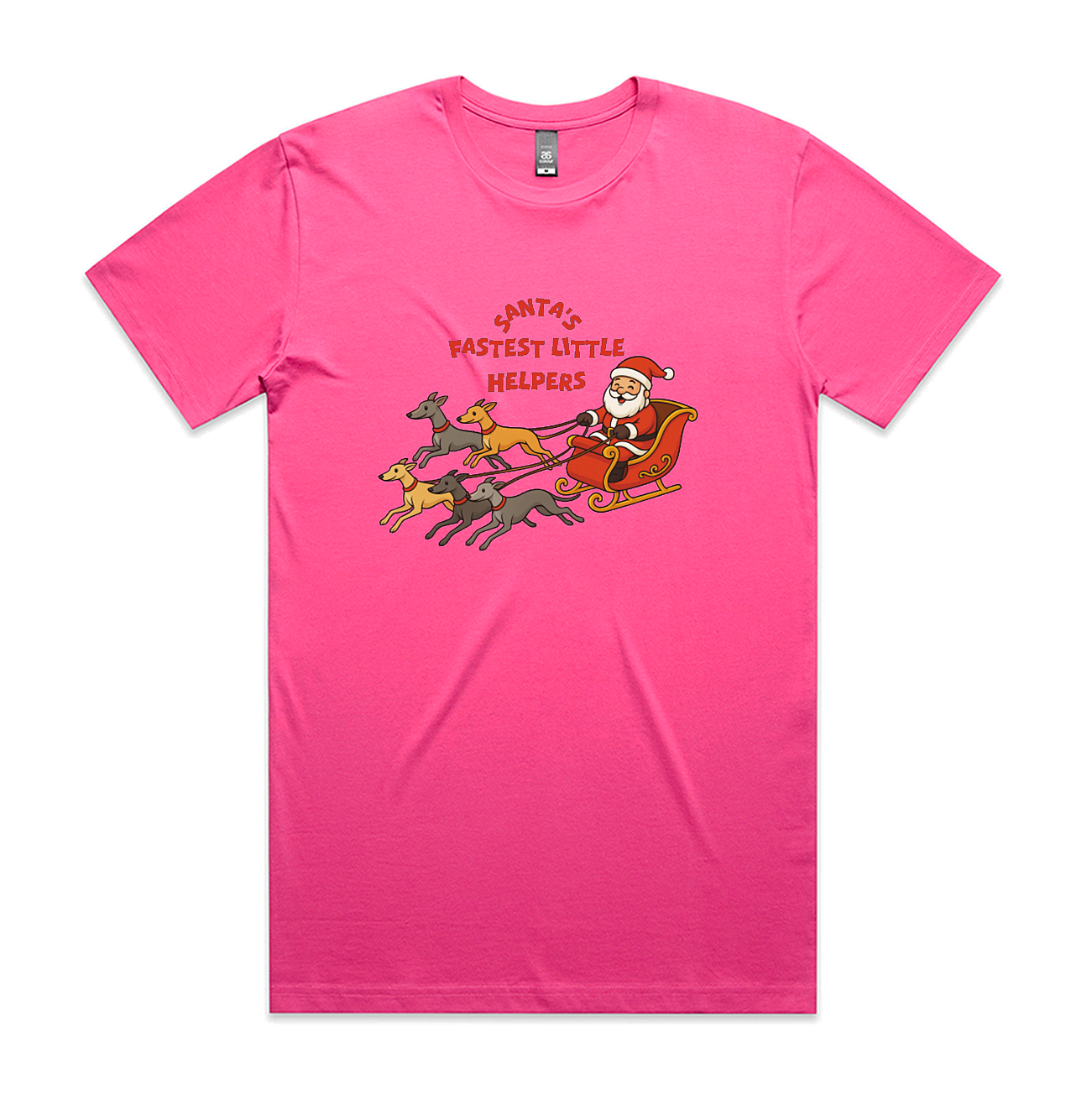 Men's Staple Tee Too Santa's Fastest Little Helpers