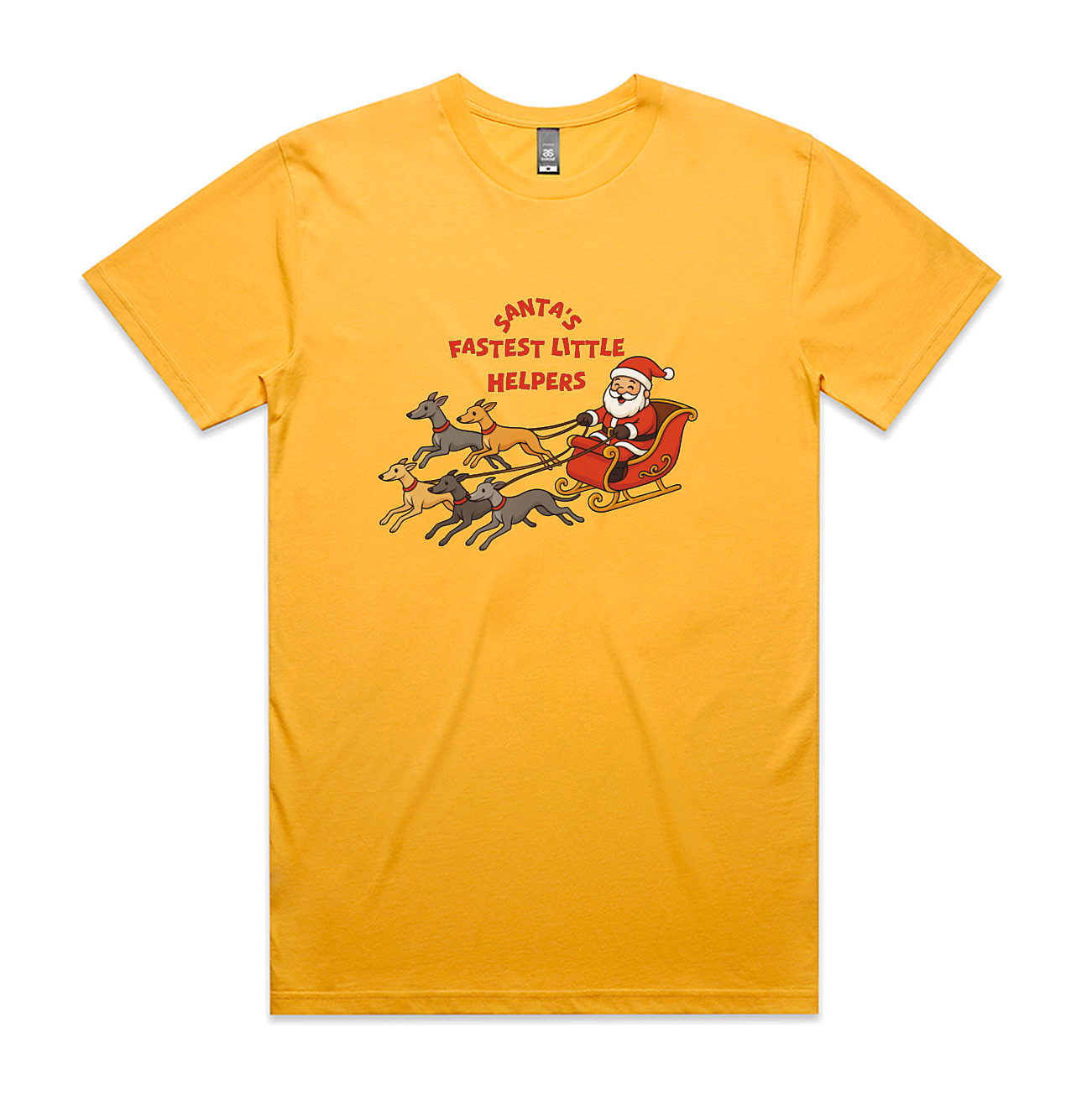 Men's Staple Tee Too Santa's Fastest Little Helpers