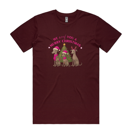 Men's Staple Tee We Woof You A Merry Christmas