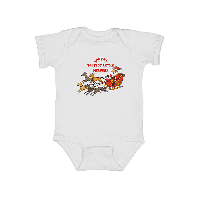 Babies Onesie Santa's Fastest Little Helpers