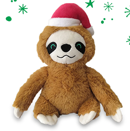 Kazoo Santa Sloth Toy