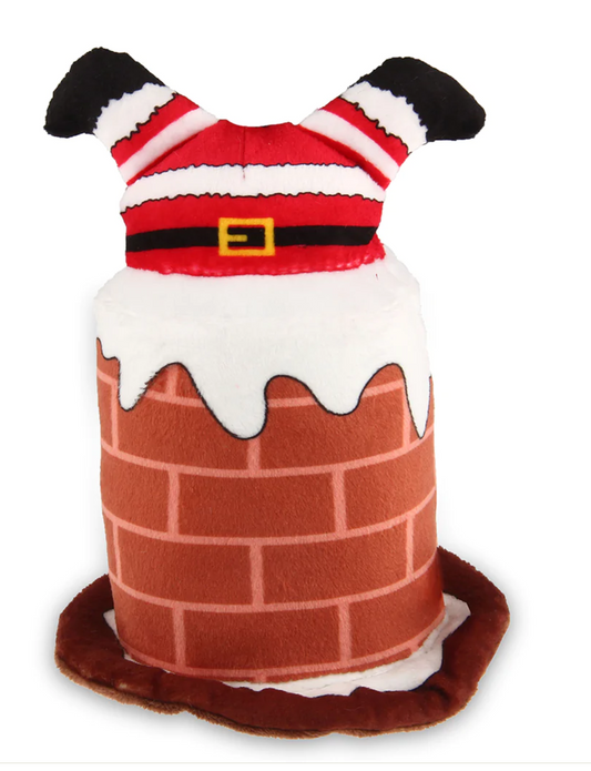 Santa's Stuck In The Chimney Toy