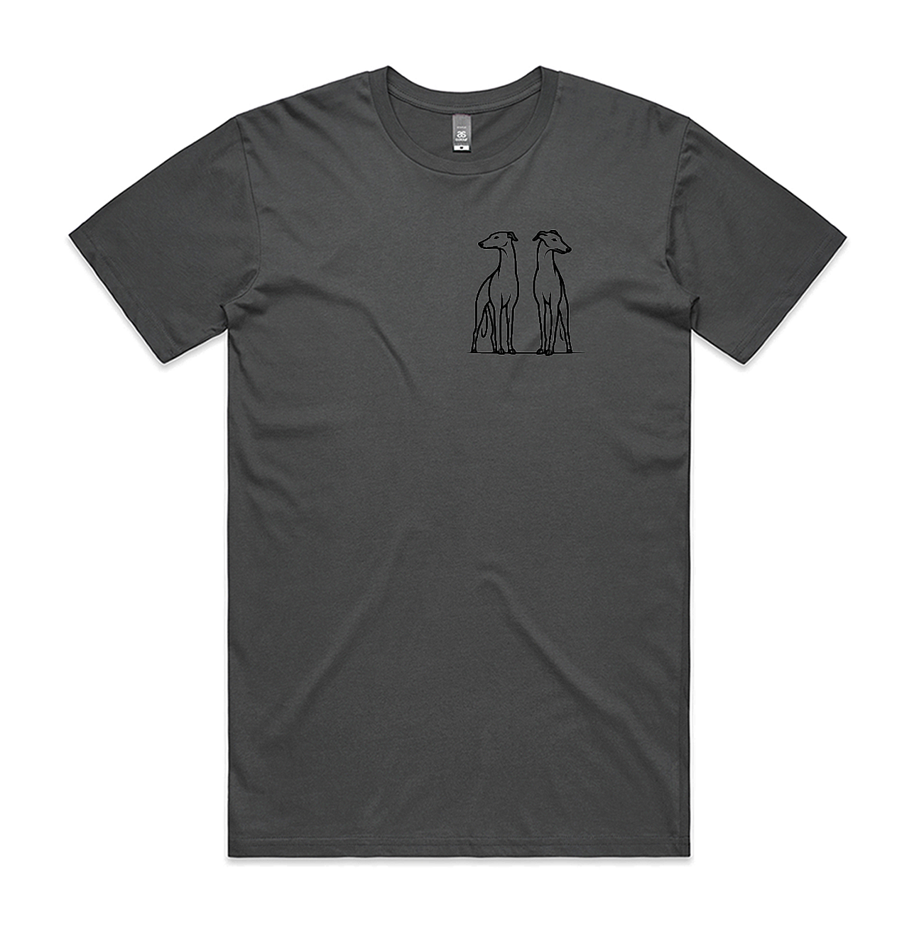 Men's Staple Tee 2 Greyhounds Image LHB