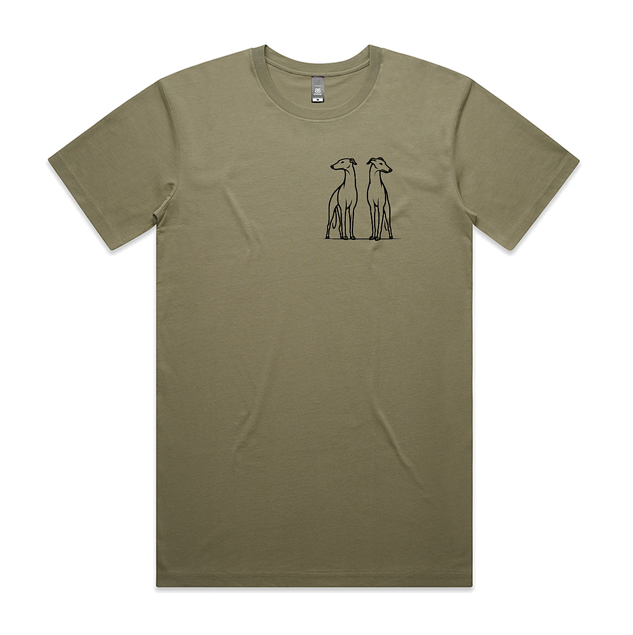 Men's Staple Tee 2 Greyhounds Image LHB