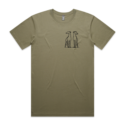 Men's Staple Tee 2 Greyhounds Image LHB