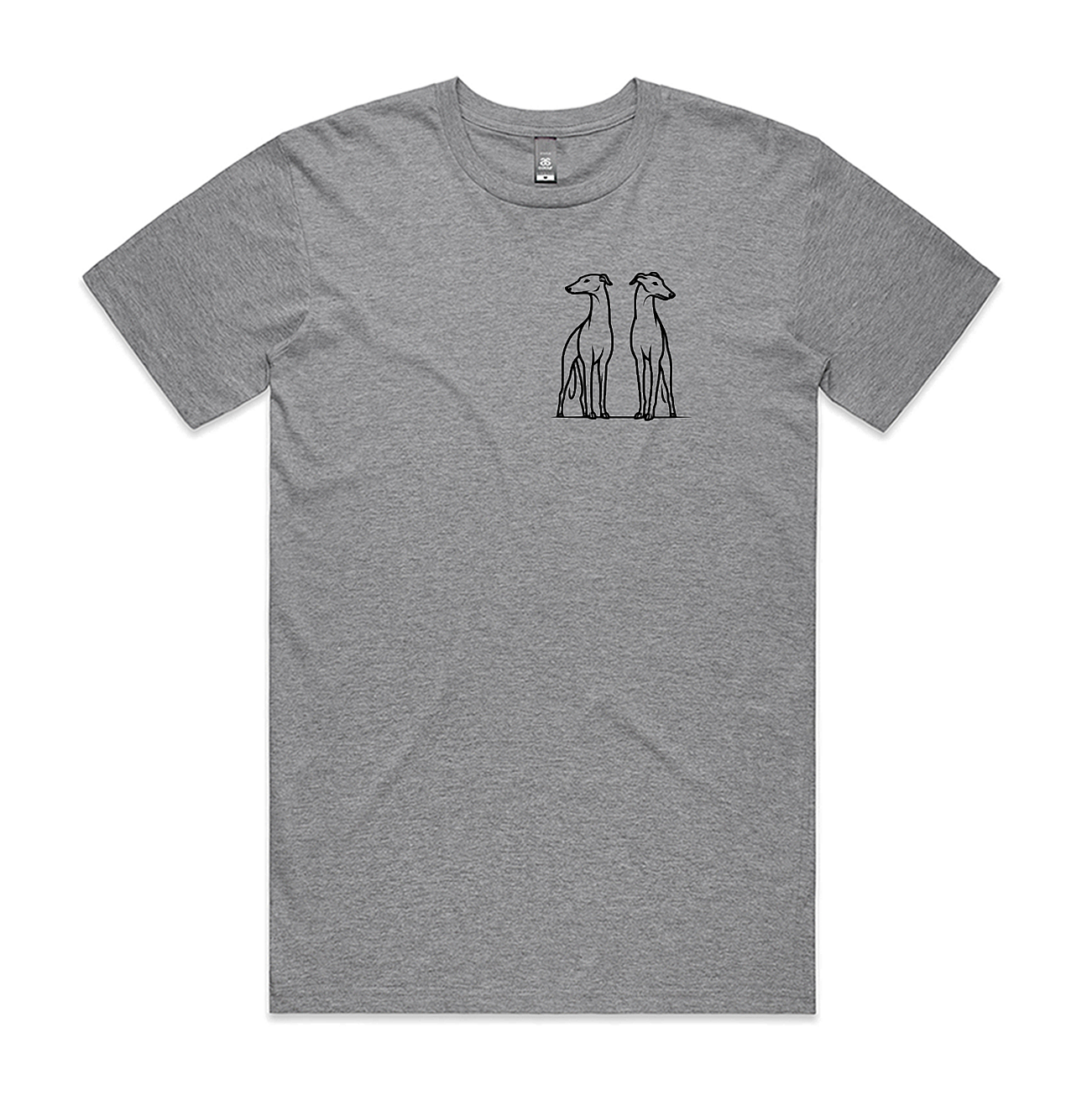 Men's Staple Tee 2 Greyhounds Image LHB