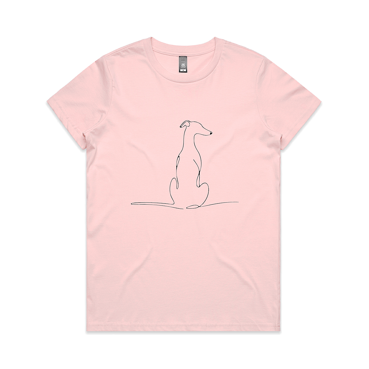 AS Colour Maple Ladies Greyhound Sitting View from Back